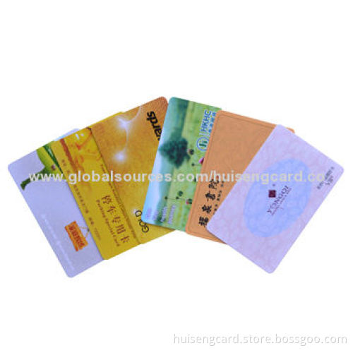 ID/Member Card, Made of PVC, with Barcode or Embossed Number Printing/OEM Orders are Welcome